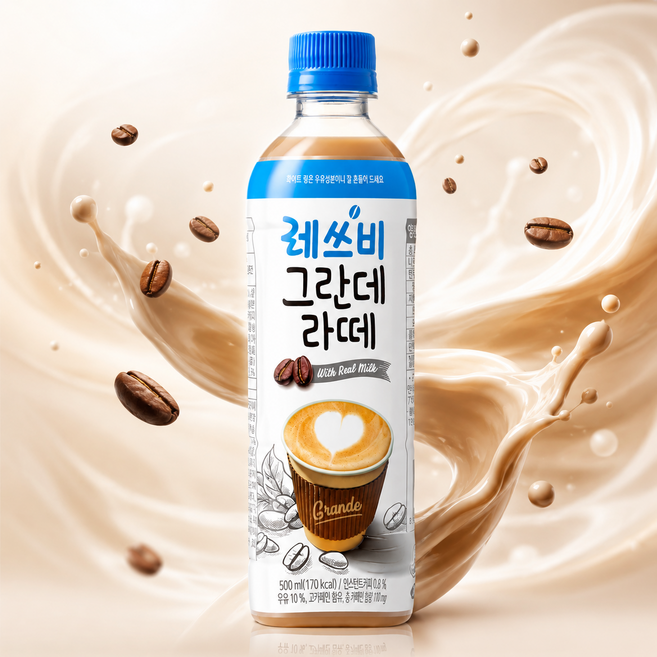 레쓰비 그란데라떼, 500ml, 24개