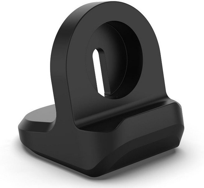 [마오르]호환 갤럭시워치8 44mm 거치대 실리콘 실용성 가성비용 거치대, 블랙, 1개