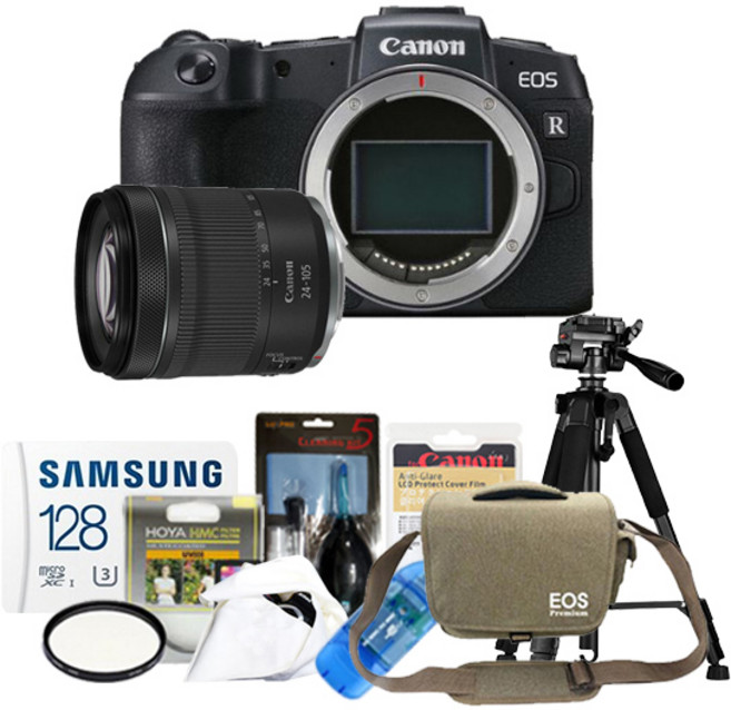 캐논 EOS RP+24-105mm F4-7.1 IS STM+메모리포함 8종 악세사리 패키지/컬스, 128G