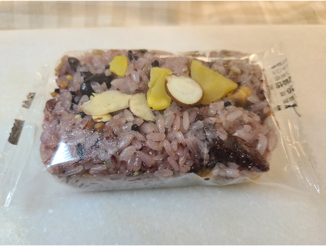 영양찰밥 오곡밥 달지않은 전통 수제 맛있는 아침 등산식량 식사대용 건강한 한끼 개별포장120g, 120g, 20개