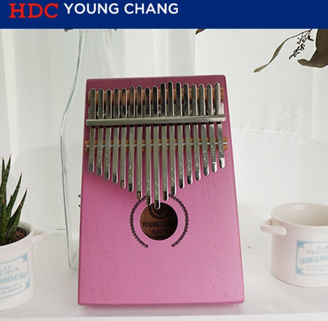 영창 칼림바 K20PR 하와이코아 올솔리드 17음 핑거피아노, 1개