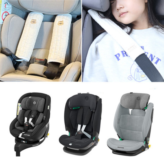 맥시코시 미카프로 타이탄프로 로디픽스 아이사이즈 주니어 카시트 자동차 안전 벨트커버 악세서리, 04.M4U 주니어 안전벨트커버S-다다, 1개