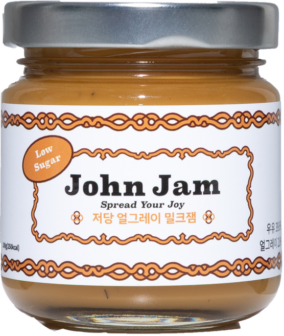 존잼 저당 트와이닝 얼그레이스프레드 얼그레이밀크잼, 100g, 1개, 저당 트와이닝 얼그레이밀크잼