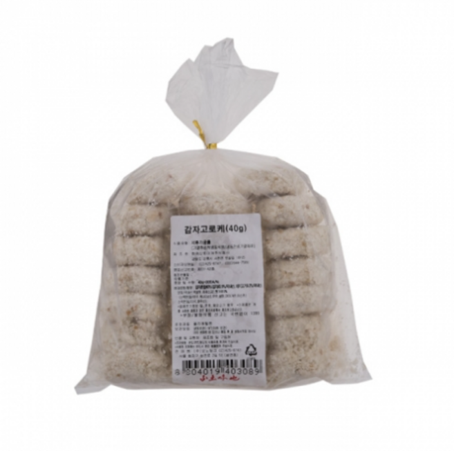 모노링크 감자고로케 고로께 산토미야 800g (40gx20개) X 2봉 모노링크 모노마트, 1.6kg, 1세트
