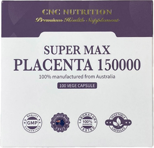 씨앤씨 청정호주 고함량 양태반 150000mg 100 베지캡슐 하루 1캡슐 수량별 스페셜 사은품 증정 아르기닌 피로회복 갱년기 추천, 100정, 1개