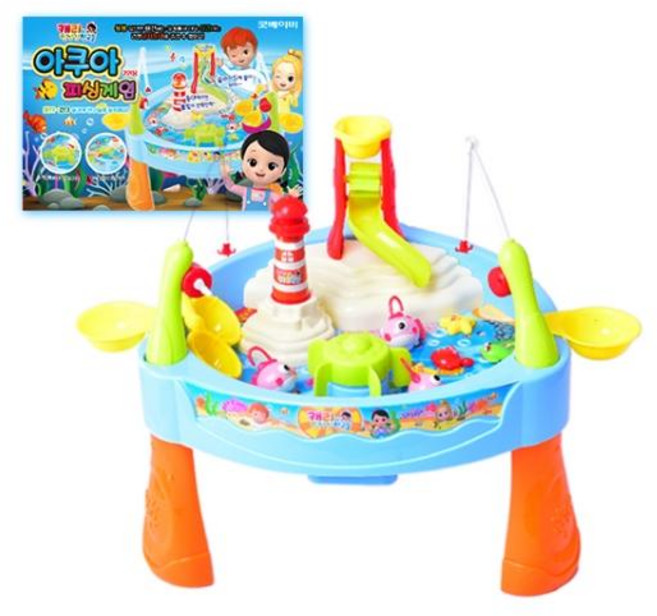 꼬마캐리 캐리프렌즈 아쿠아 피싱 게임, 단품, 1개