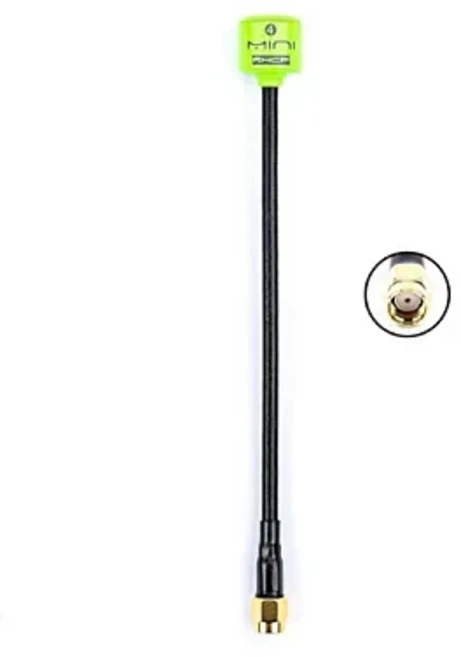 송신기 리시버 FPV 레이싱 드론용 Lollipop 4 5.8G 미니 RHCP 2.8dbi SMA / MMCX UFL 고이득 안테나, 26 long RPSMA Green