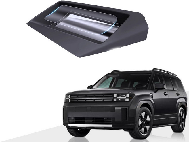 디 올뉴 싼타페 MX5 HUD 보호 커버몰딩 헤드업디스플레이 튜닝용품, 1개, 싼타페MX5