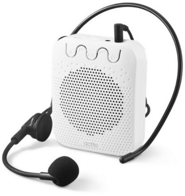 엑토 라우드 블루투스 마이크 앰프, MIC 라우드, 화이트, 1개
