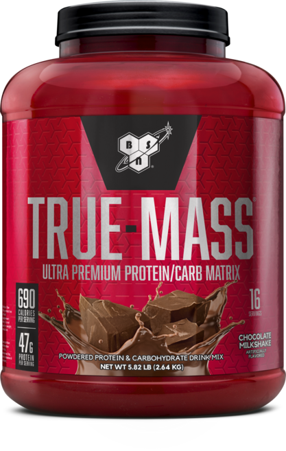 비에스엔 트루-매스 울트라 프리미엄 프로틴 카보하이드레이트 매트릭스 단백질 보충제, 2.64kg, 1개