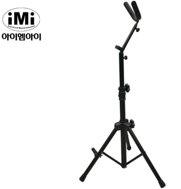 IMI 알토 테너 색소폰 스탠드 색소폰거치와 연습을 동시에 목 어깨결림 해결, 1개