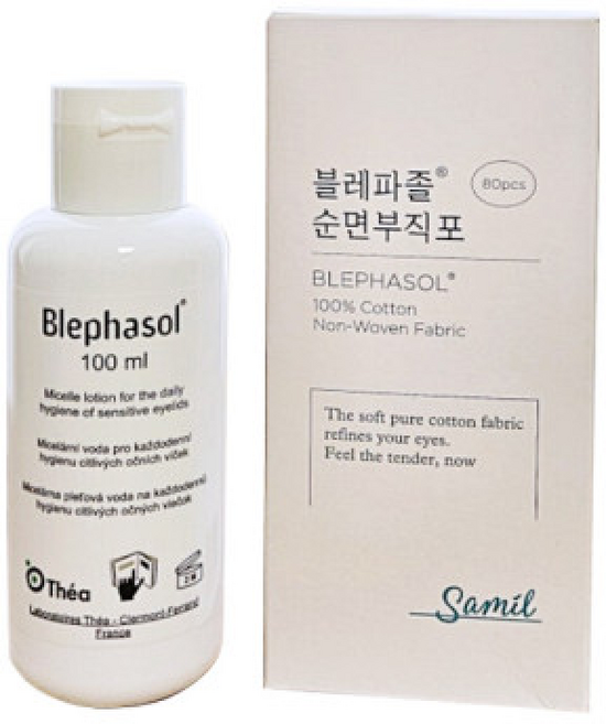 블레파졸 아이리무버 +순면부직포, 1개, 100ml