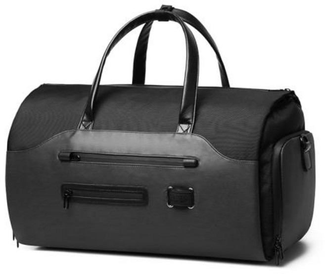 OZUKO 다기능 남성 정장 보관 여행 가방 대용량 수하물 핸드백 방수 더플 백 신발 주머니