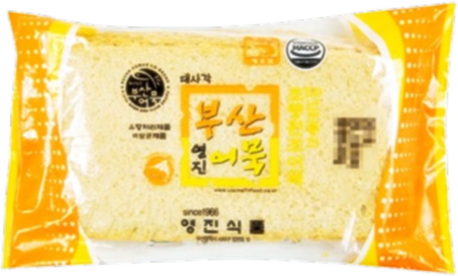 부산영진어묵 고급사각어묵 530g 1봉당10개입, 1개