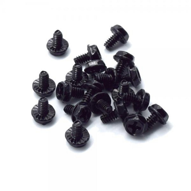 [티테크놀로지] 파워 3.5 HDD 조립용 나사 블랙(20개) T-SC-HB20, 단품, 민쿠팡 1