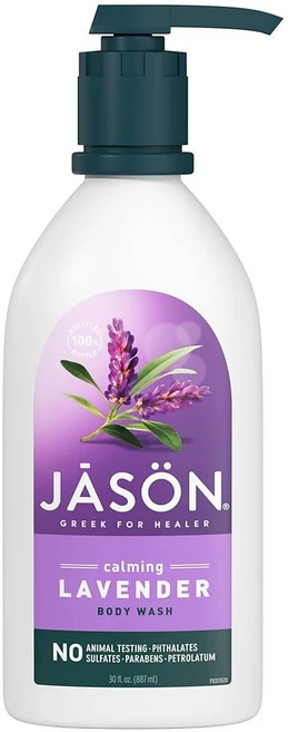 JASON 바디워시 887ml 1팩 라벤더 JASON Lavender Calming Body Wash For a Gentle Feeling Clean, 1개 - 쿠팡