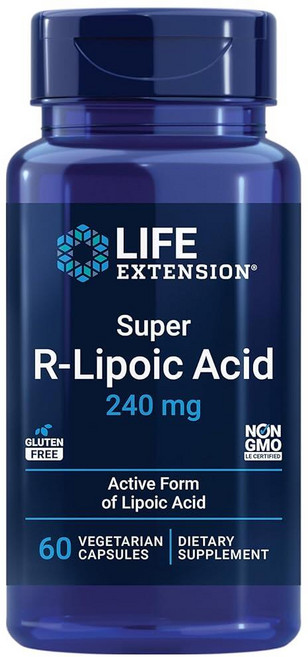 라이프익스텐션 슈퍼 R-리포산 240mg 캡슐 60정, 1개