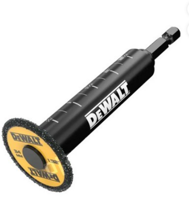 Dewalt 임팩트 PVC 파이프 커터 절단 도구 액세서리 내부 34mm DWAIPCIR, [01] DWAIPCIR, 1개