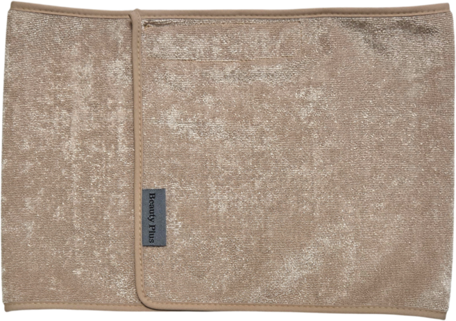 퍼펙트픽 고급 사각터번 헤어터번, 10개, 베이지색