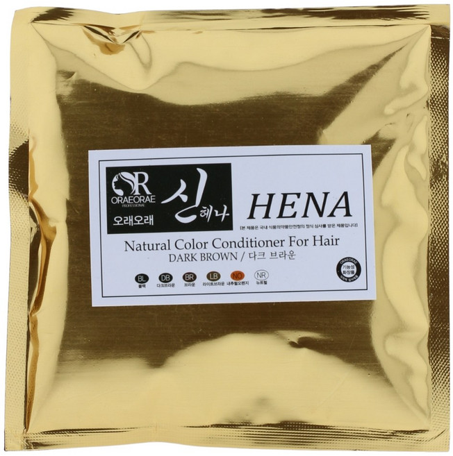 오래오래 신헤나 파우더 100g, 다크브라운, 1개