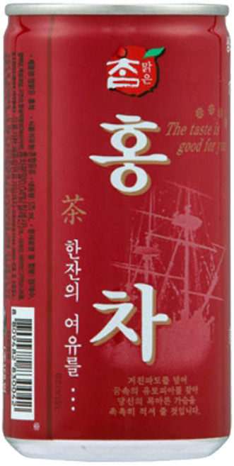 대일음료 참맑은 홍차 캔음료수, 175ml, 30개
