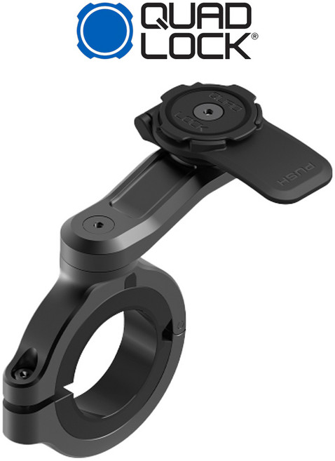 쿼드락 모토사이클 핸들바 마운트 프로 라지 오토바이 거치대, 1개, 블랙