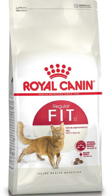 Royal Canin 皇家配方 FIT 32 成貓體重維持乾糧, 4kg, 1個, F32 禽肉
