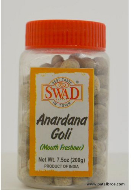 신제품! 스와드 아나르다나 골리 - 200g New! Swad Anardana Goli - 7.05oz. 200g., 1개