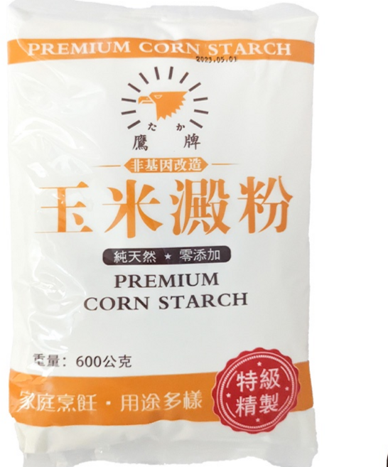 鷹牌 玉米澱粉, 1個, 鷹牌玉米澱粉 (一斤), 600g