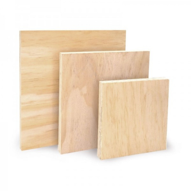 아이베란다 작은사이즈 미송 합판 각재 소품 스트링아트 재료, 정사각형 12(두께)x150(폭)x150(길이)mm, 1개