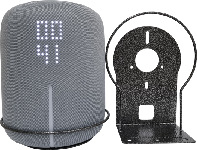 [프로방스] KT기가지니 3전용 거치대 AI인공지능 K90 아트월 무타공브라켓, 다크그레이, 1개