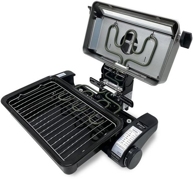 키친아트 허브 멀티 양면그릴 전기 생선구이기, KAG-9292