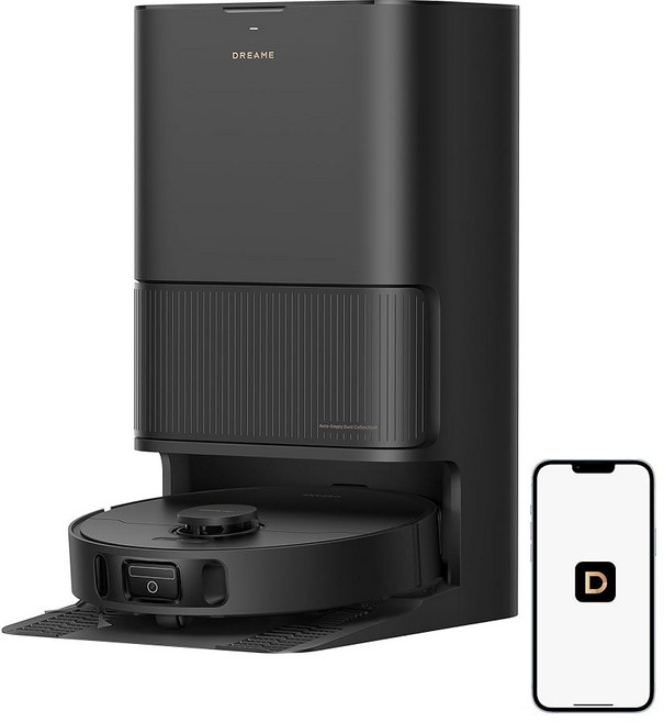 DREAME L40s 울트라 CE 로봇 진공 및 걸레 콤보와 셀프 비우기 도크 13 000Pa 흡입 걸레 셀프 클리닝 및 자동 리프팅 초음파 카펫 감지 반려동물 털 카펫, L40sUltraCE-Black