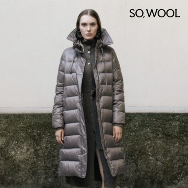 쏘울 25FW 후드 헝가리 롱 구스다운