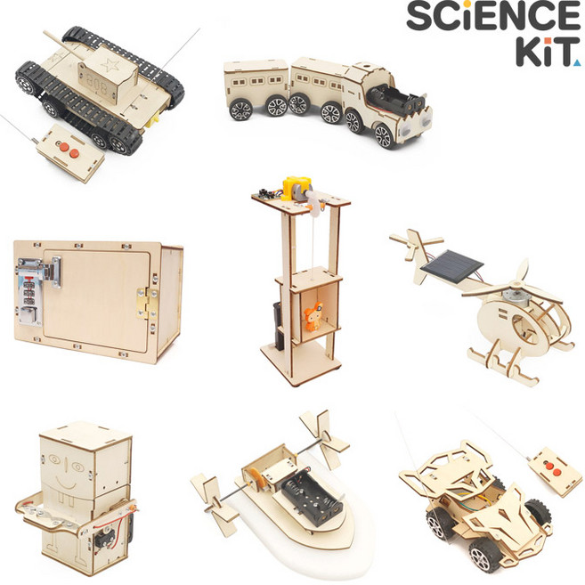 사이언스키트 과학교구 54종 홈스쿨링 과학실험세트 키덜트놀이, 53.고무줄권총