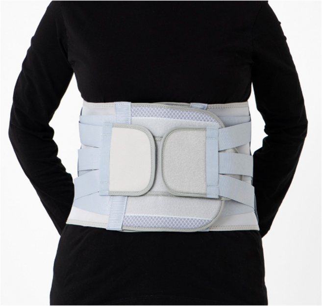 더숲케어 척추골절 허리보조기 LSO 병원치료용(압박골절) XL, 1개