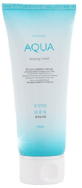 아쿠아 릴렉싱 크림 감태추출물 120ml, 1개