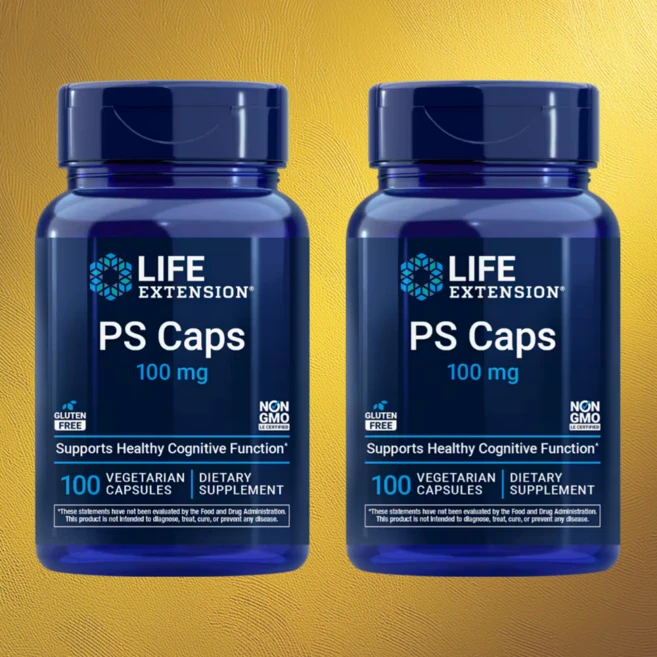 라이프익스텐션 포스파티딜세린 100mg 100캡슐, 2개, 100정 - 쿠팡