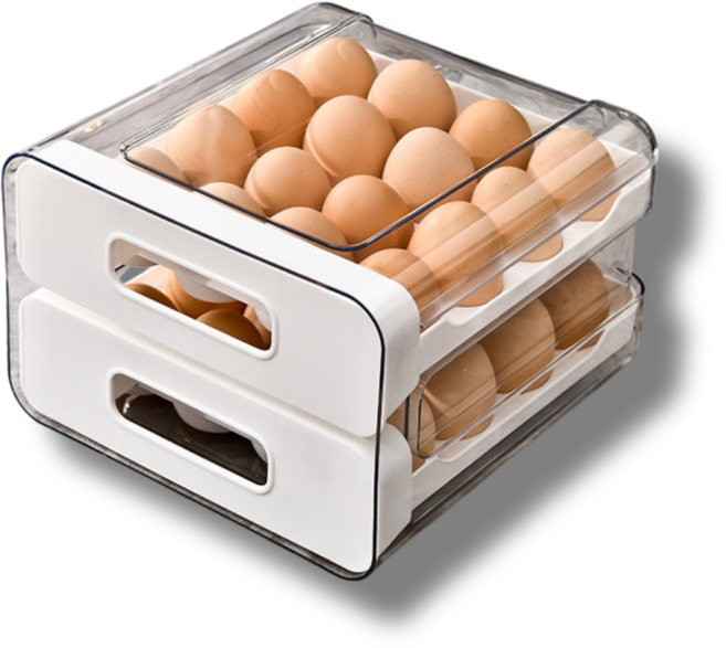 트랠리 프리미엄 32구 계란 트레이, 1개, 화이트