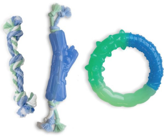 펫스테이지 오르카 덴탈 링크 강아지 츄 토이, Puppy Pack, Puppy Pack