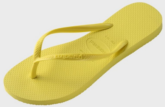 하바이아나스 HAVAIANAS 슬림 플립플랍 Pixel Yellow