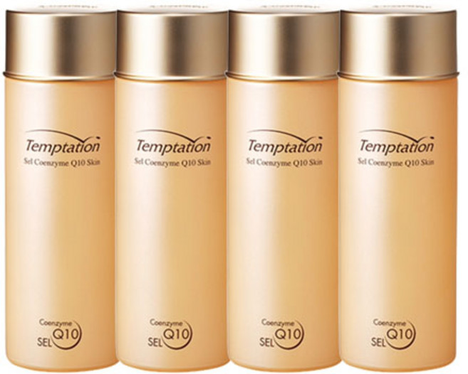 템테이션 셀 코엔자임 큐텐 스킨, 160ml, 4개