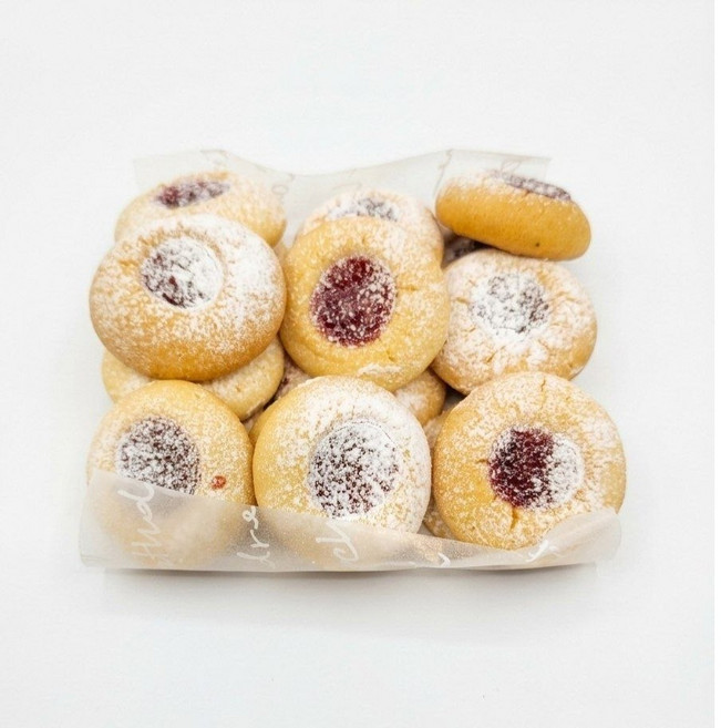 바실렌코 베이커리 - 잼 아몬드 쿠키, 3개, 230g