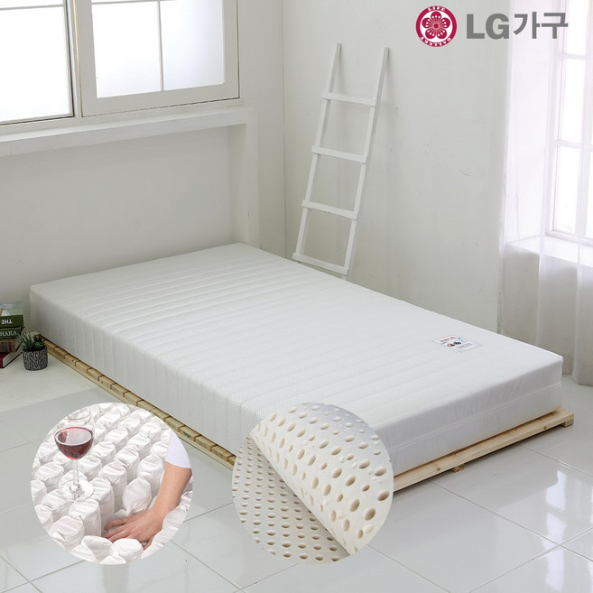 라이프갤러리 더블 CL라텍스 바닥 낮은 침대 2인 포켓 매트리스, 포켓 CL락텍스 더블 매트리스