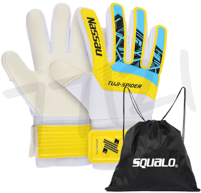 낫소 골키퍼 장갑 GK 투지 스파이더 NSGKTJSP SQ 주머니 포함, 혼합색상, 1세트