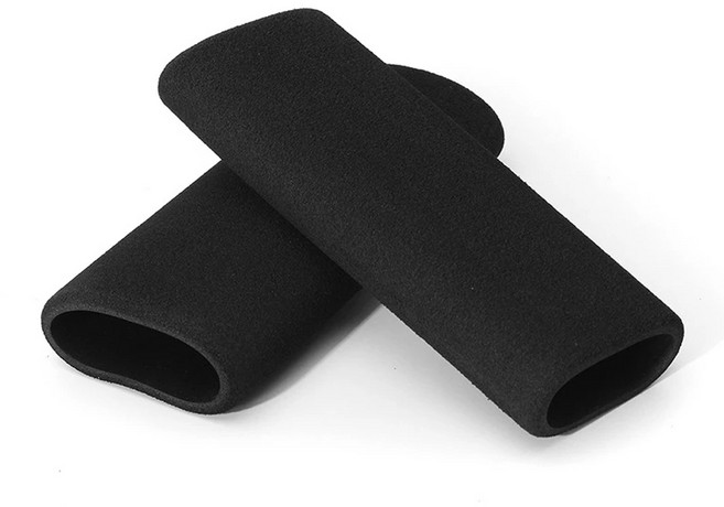 셀렉트템 오토바이 스펀지 핸들그립 스펀지그립 커버 여름 땀방지 튜닝, 1세트
