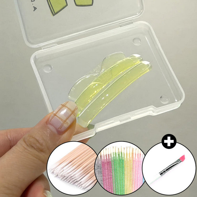 [오늘출발] 아단뷰티 탑키니롯드 쫀떡이 볼륨있는 CU컬 속눈썹펌롯드, 1개, 쫀덕이 사이즈업3종(5-7)