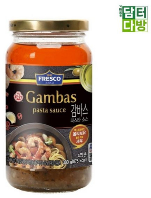 오뚜기 프레스코 감바스 파스타소스 380g X 3개