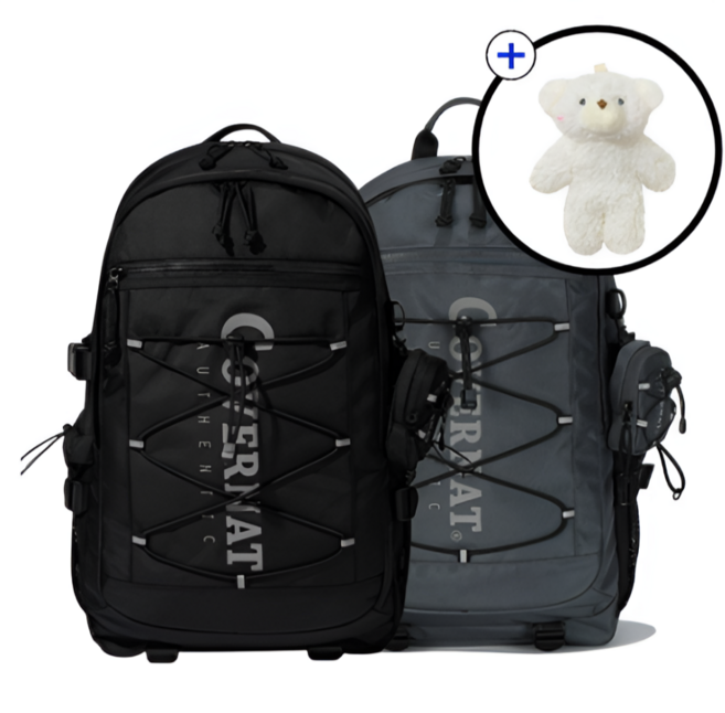 [국내매장판] 커버낫 뉴 어센틱 백팩 31L 블랙 차콜