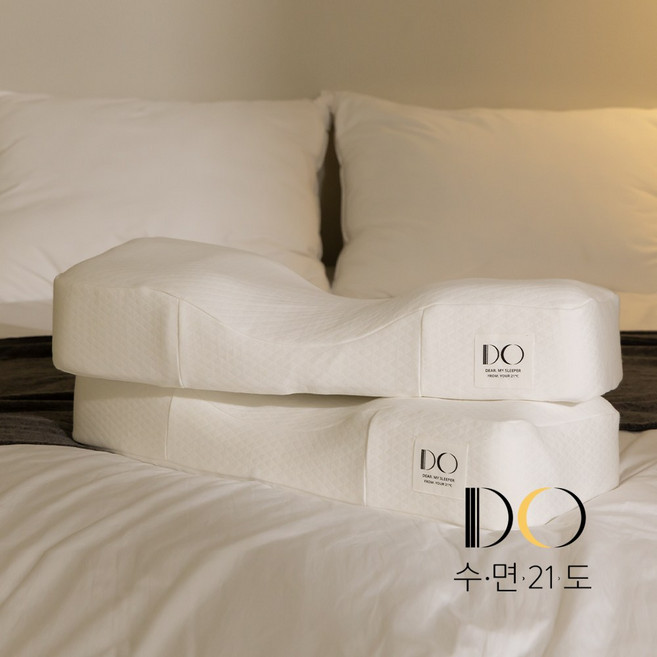 [수면21도] 목디스크 환자가 만든 경추베개 스텔라 에디션, 스타 화이트, 1개